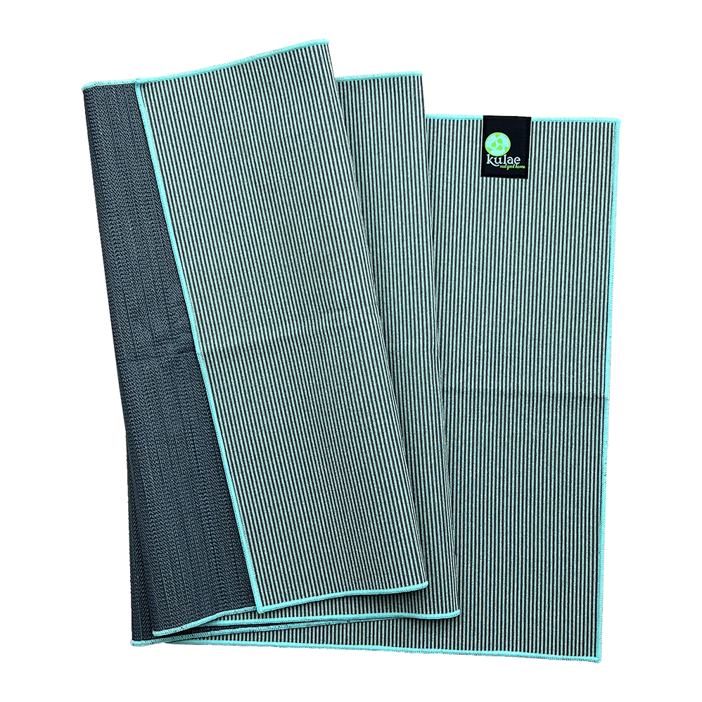 Eco-friendly premium Kaivalya yoga towel – Priti Collection. Tools