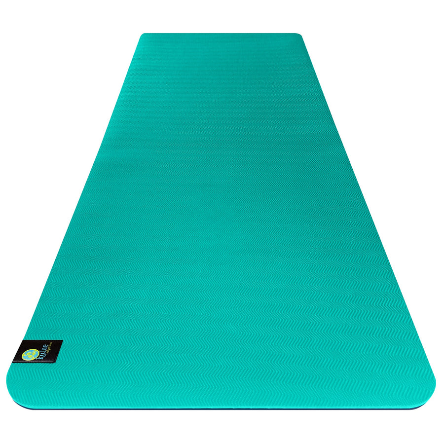 Natural Cork TPE Yoga Mat 5mm Green - All In Motion™