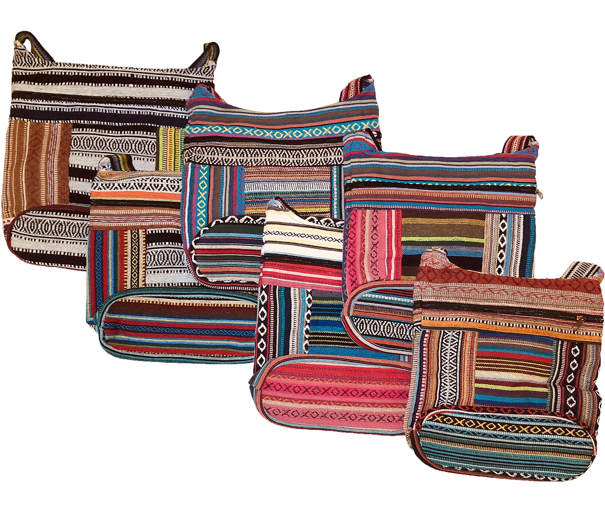 Fair Trade Recycled Silk Sari Yoga Mat Strap