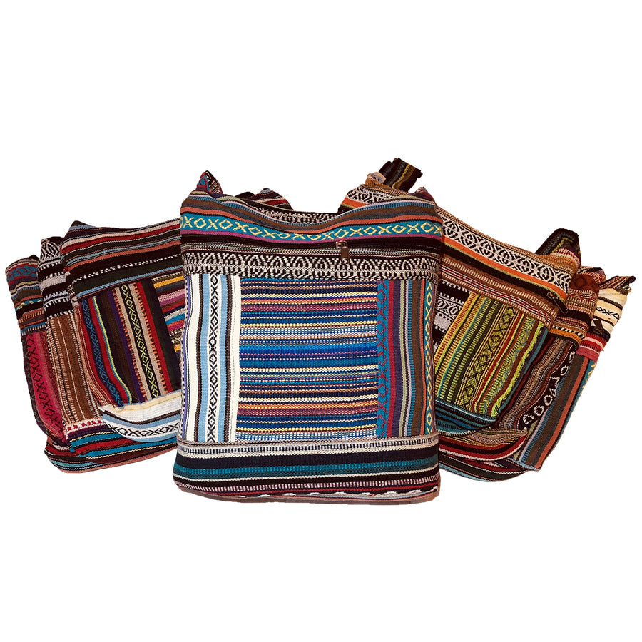 Fair Trade Gyari Stripe Bucket Bag
