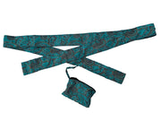 Fair Trade Recycled Silk Sari Yoga Mat Strap